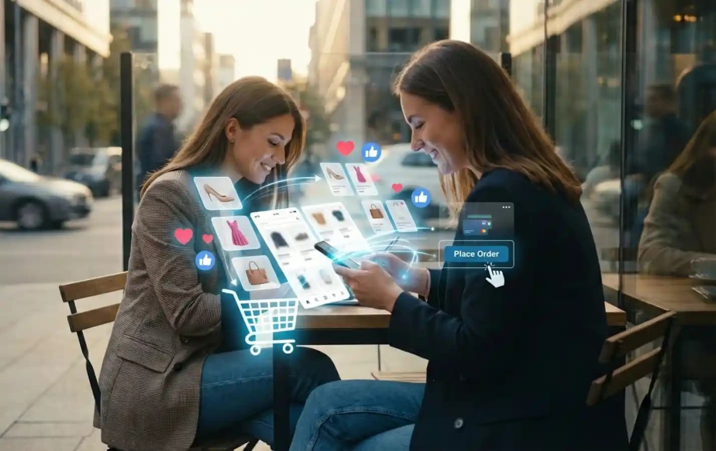Illustration for the article Mobile-first B2C website design in 2026