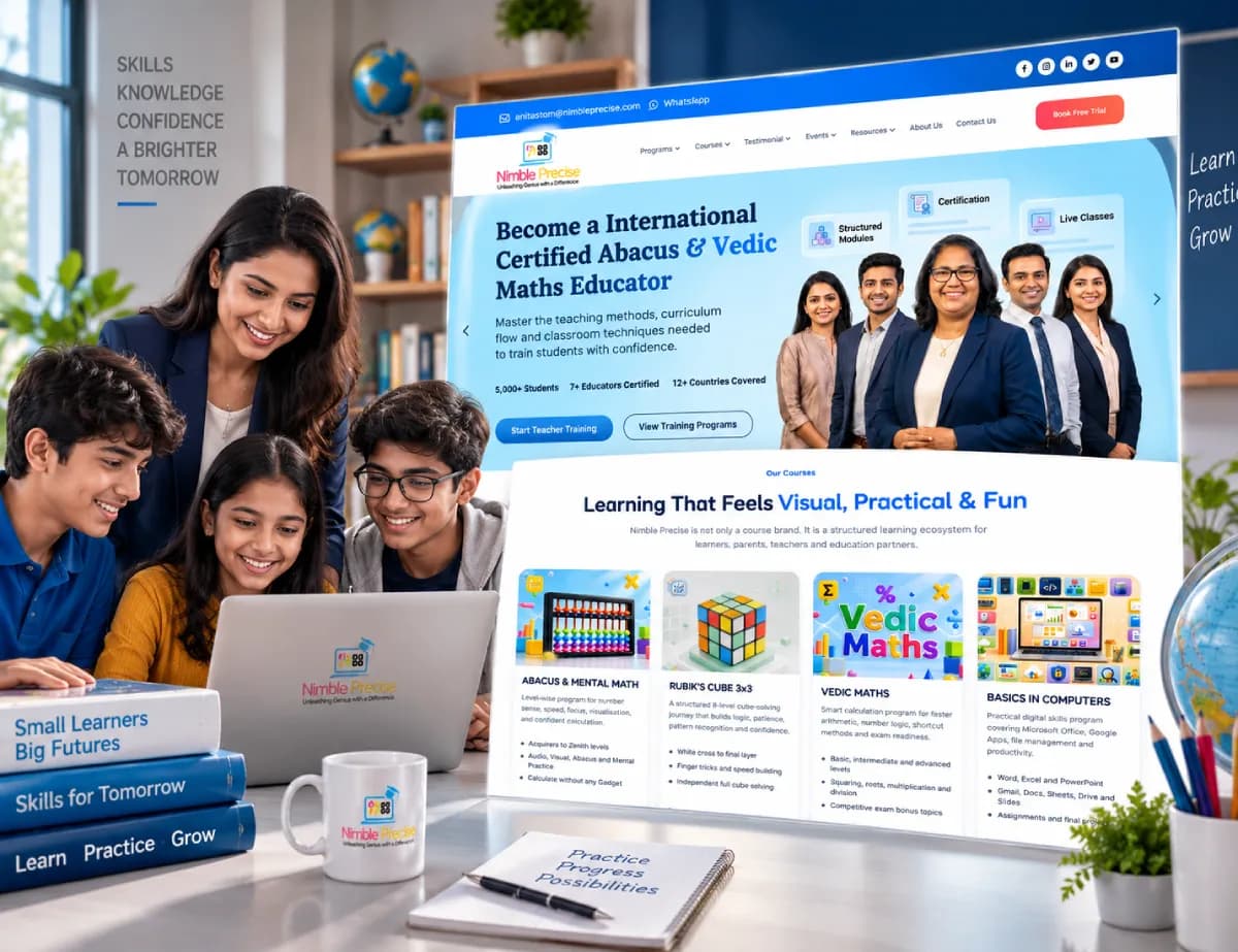 Nimble Precise website