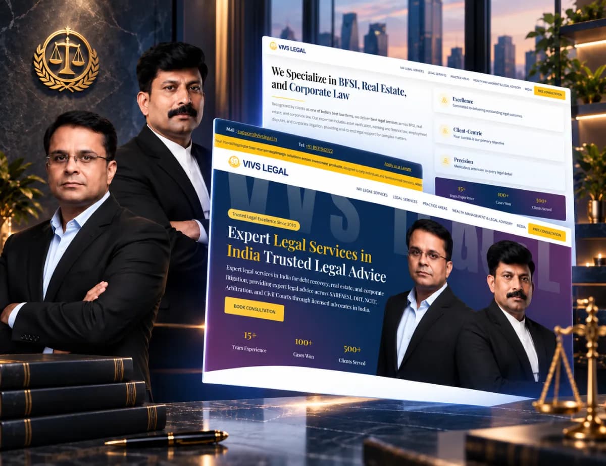 The Vivs Legal website