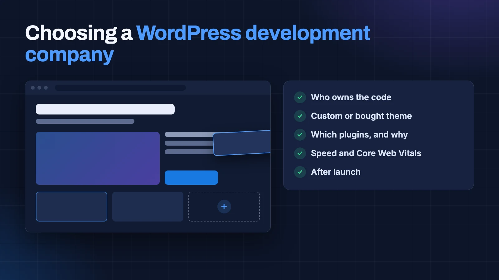How to choose a WordPress development company: a buyer's guide for 2026