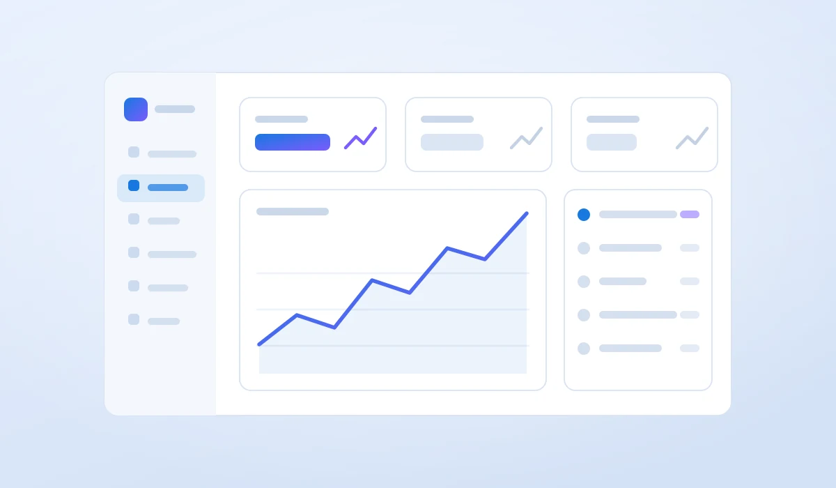 A client portal and CRM dashboard