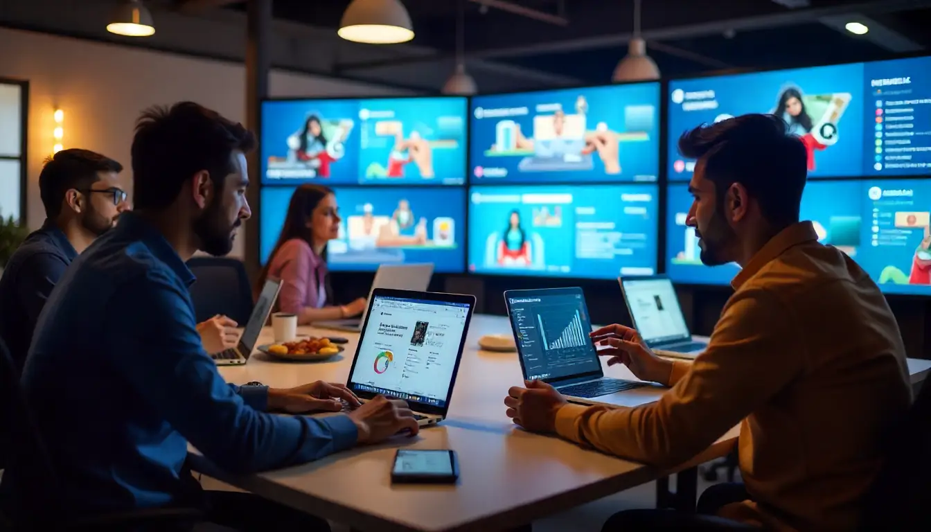 freepik a creative indian digital marketing team working o 45680